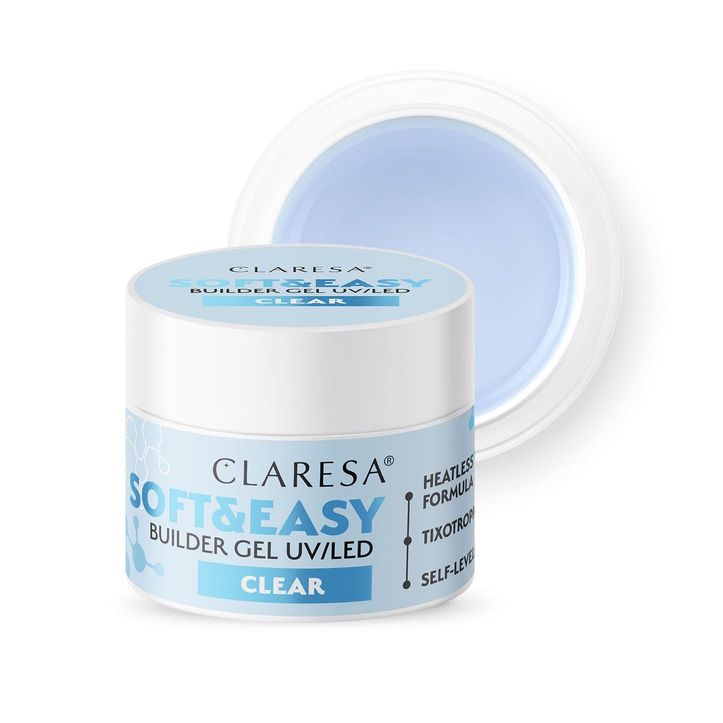 CLARESA SOFT&EASY BUILDER GEL CLEAR 12G