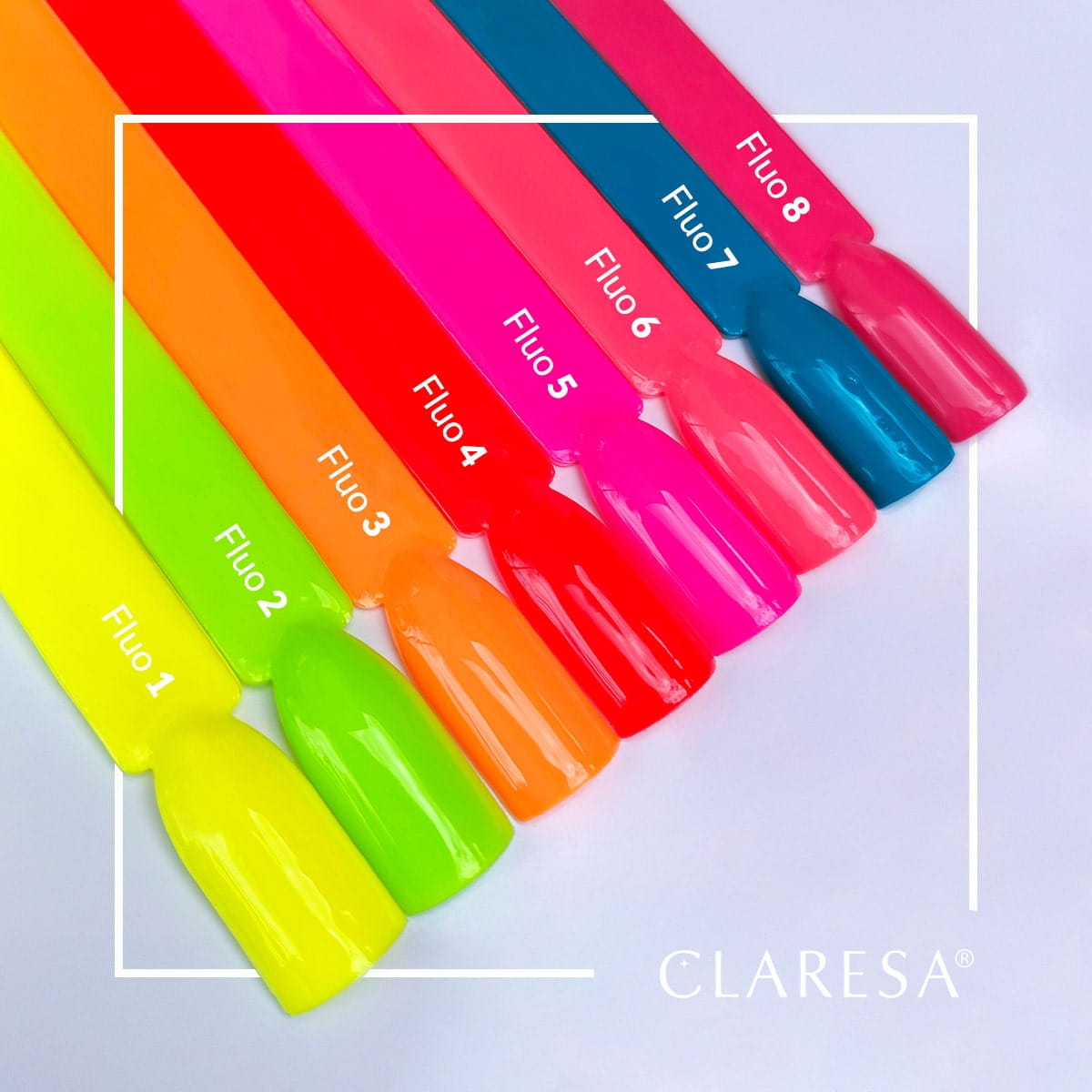 Claresa Vernis semi permanent Fluo 2