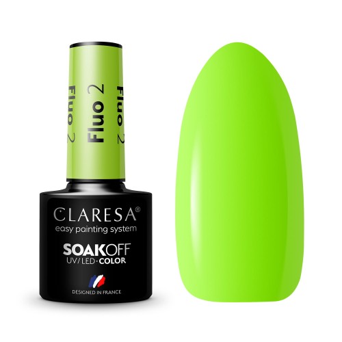 Claresa Vernis semi permanent Fluo 2