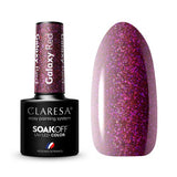 CLARESA Vernis semi permanent GALAXY RED 5g