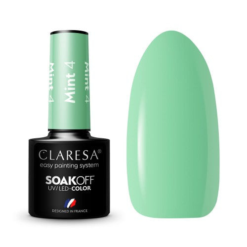 CLARESA Vernis semi permanent MINT 4 -5g
