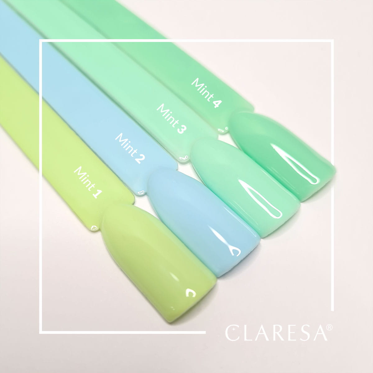 CLARESA Vernis semi permanent MINT 4 -5g