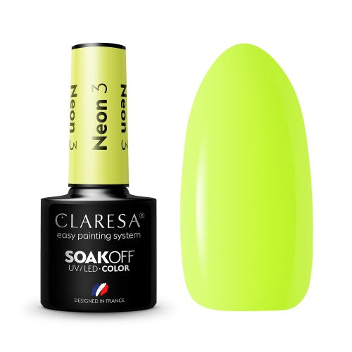 Claresa Vernis semi permanent NEON 3 -5g
