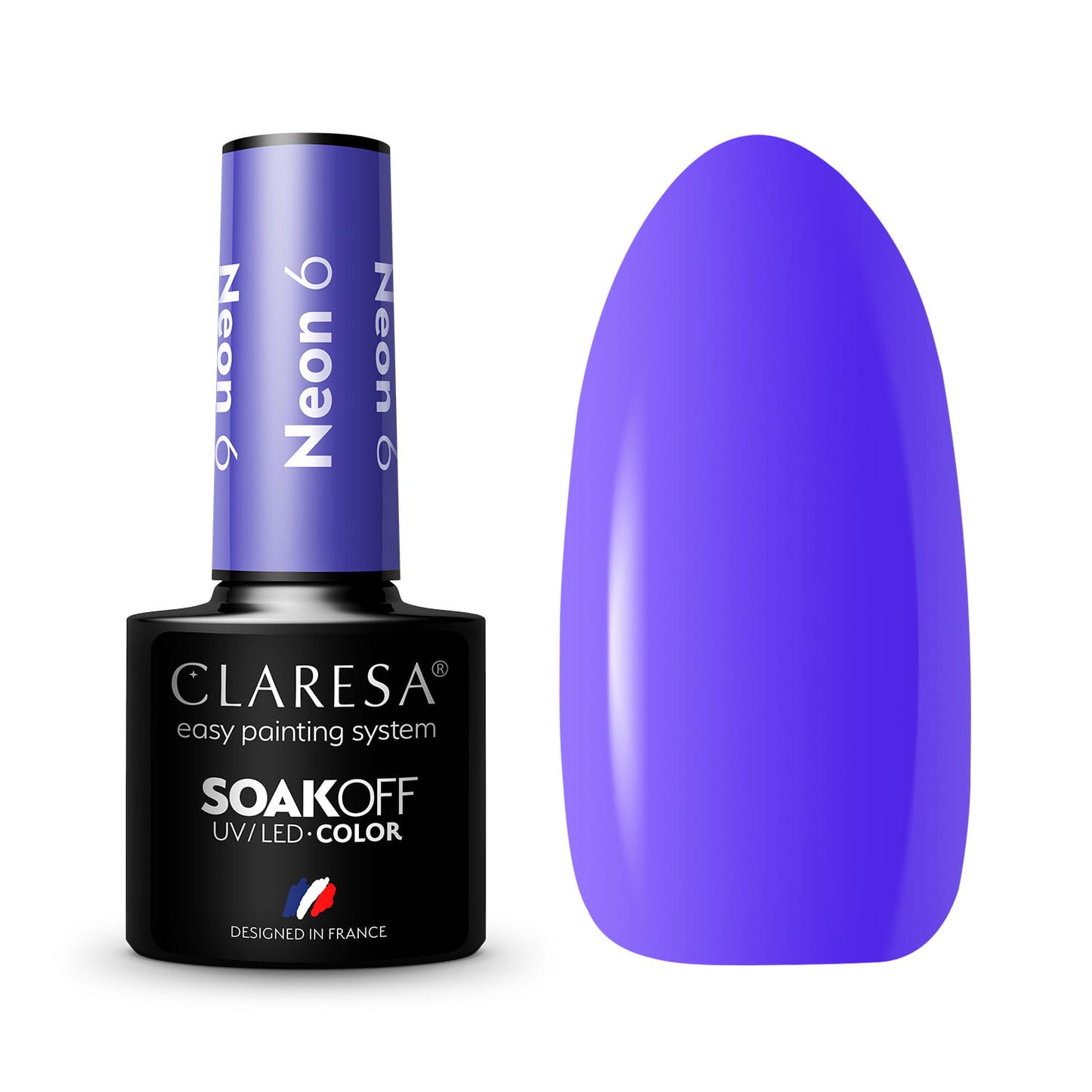 Claresa Vernis semi permanent NEON 6 -5g