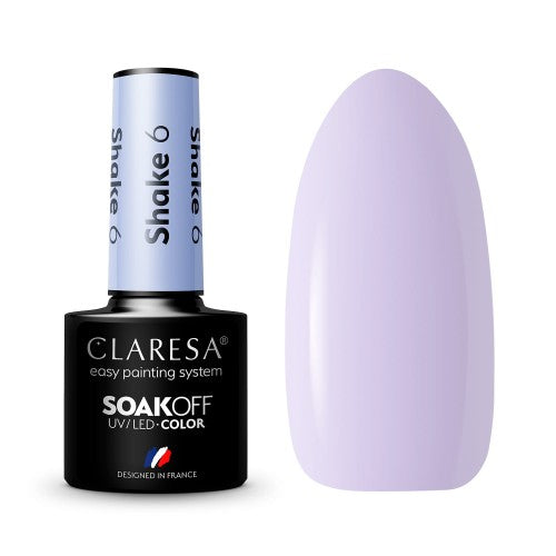 CLARESA Vernis semi permanent SHAKE 6- 5g