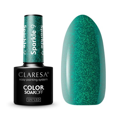 CLARESA Vernis semi permanent SPARKLE 9 -5g