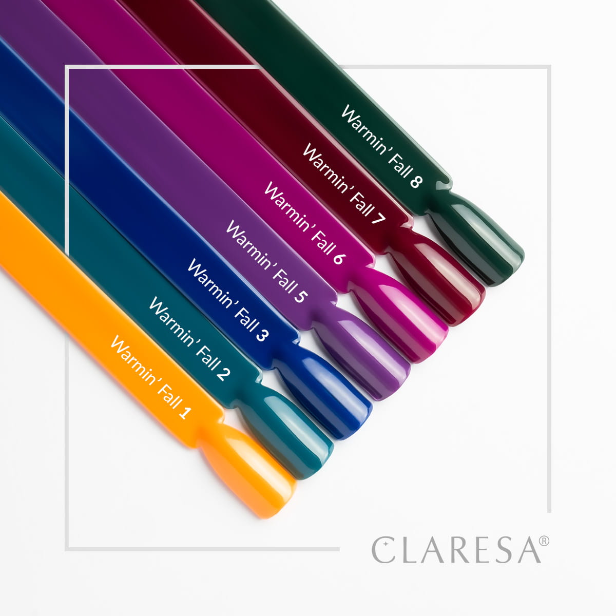 CLARESA Vernis semi permanent Warmin' Fall 8