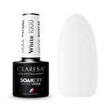 CLARESA Vernis semi permanent WHITE 1000 -5g