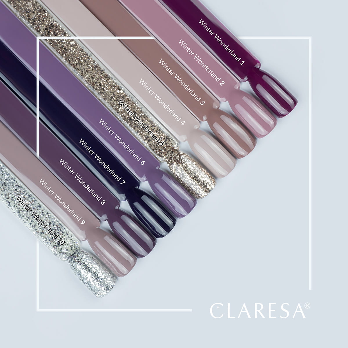 CLARESA Vernis semi permanent Winter Wonderland 6 - 5g
