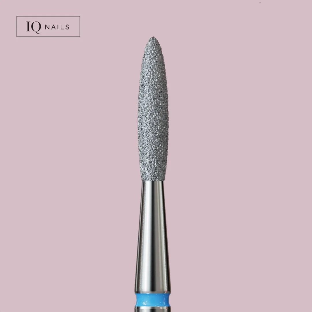 Fraise en Diamant Grain Bleu - Extrémité arrondie 1.8 mm