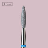 Fraise en Diamant Grain Bleu - Extrémité arrondie 1.8 mm