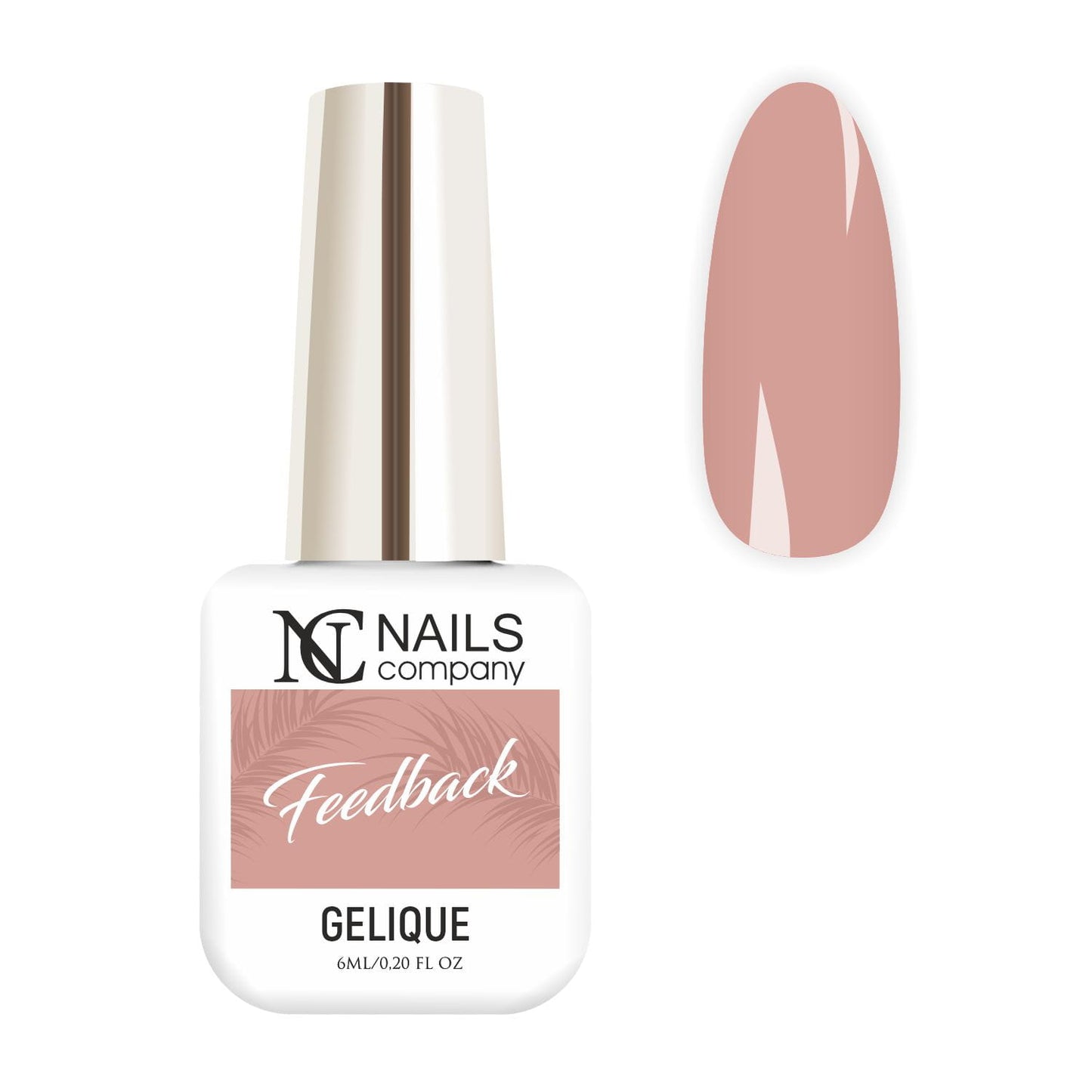 NC VSP Feedback Gelique 6 ml/Dress Code Nude