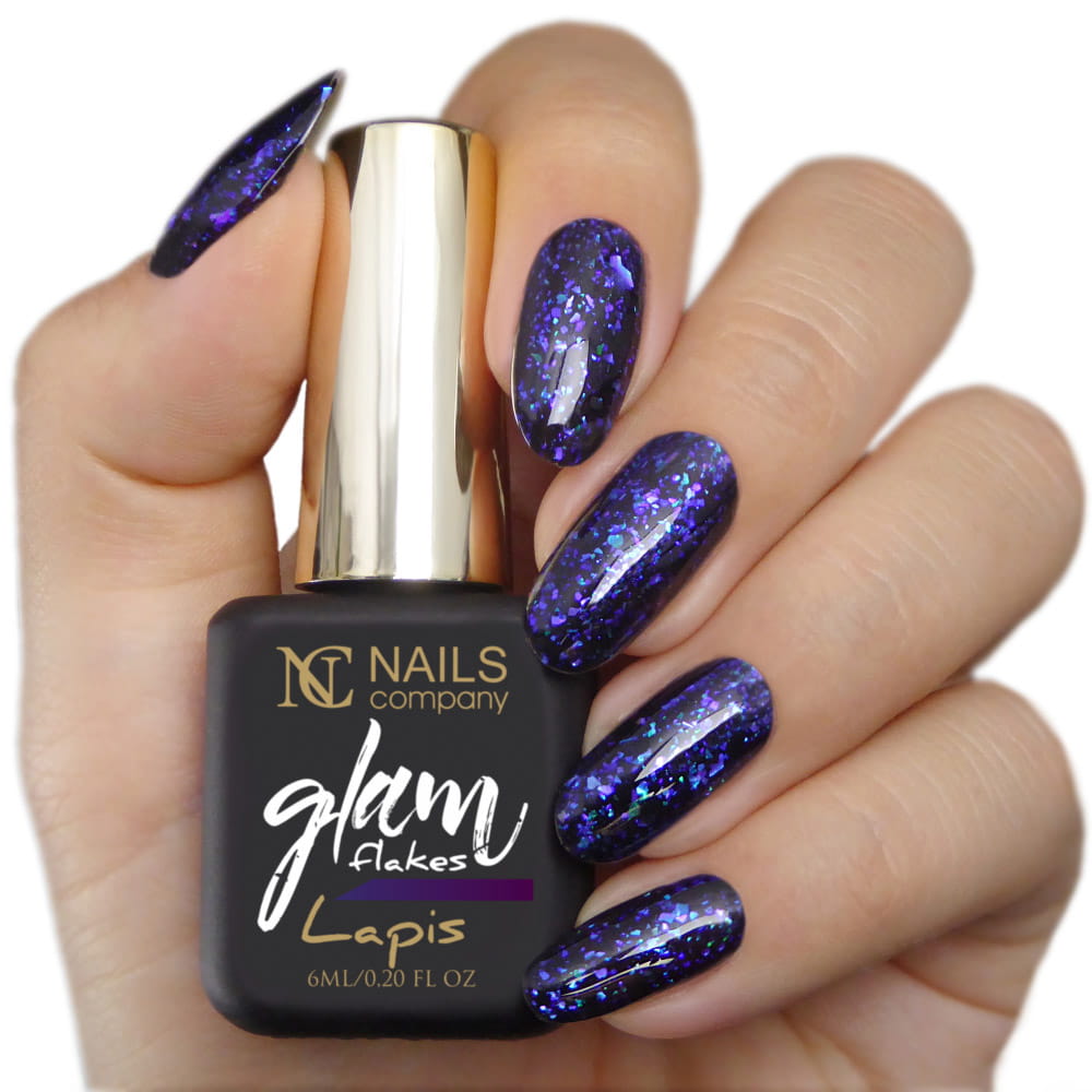 NC VSP Glam Flakes Lapis
