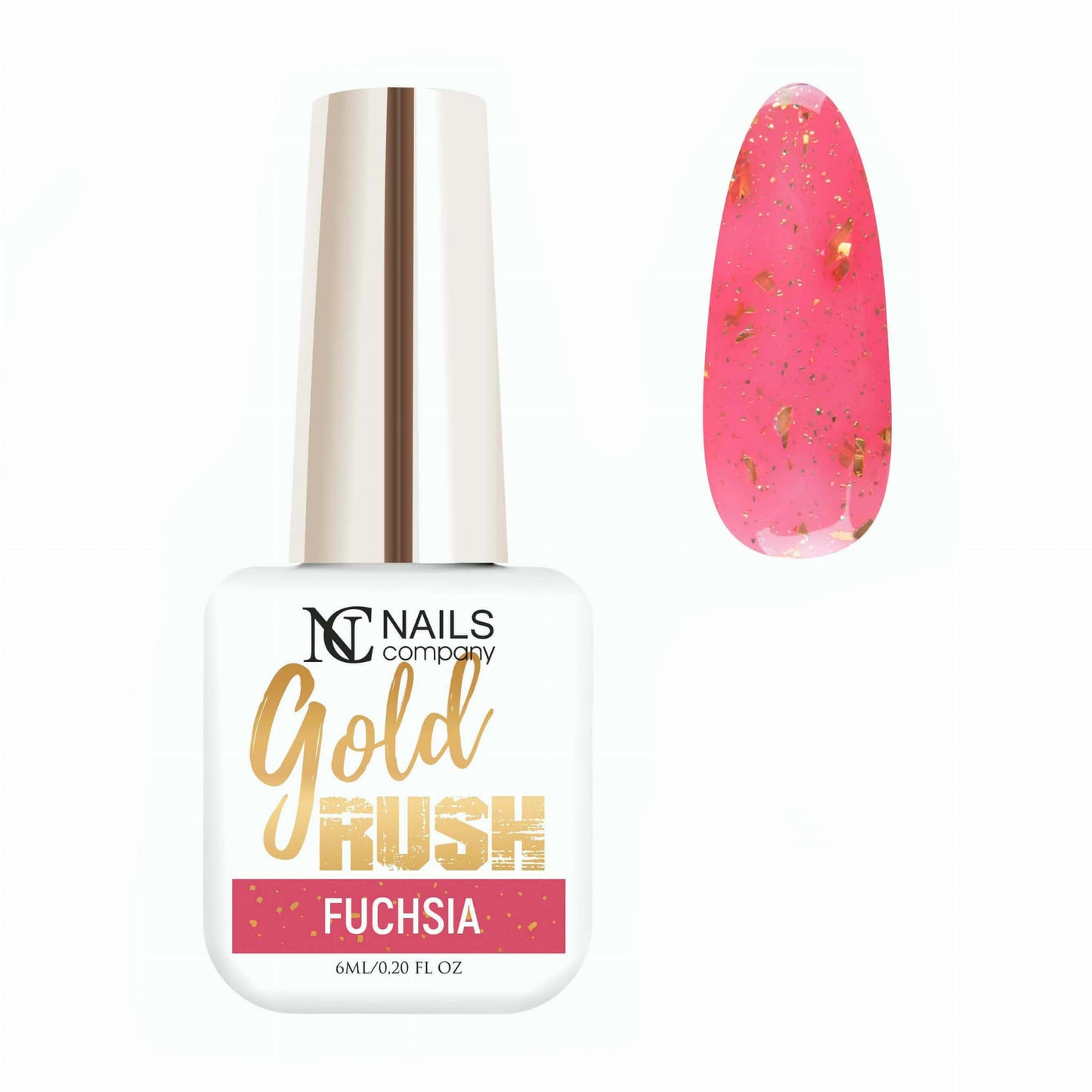 NC VSP Gold Rush Fuschia Gelique 6 ml /Gold Rush