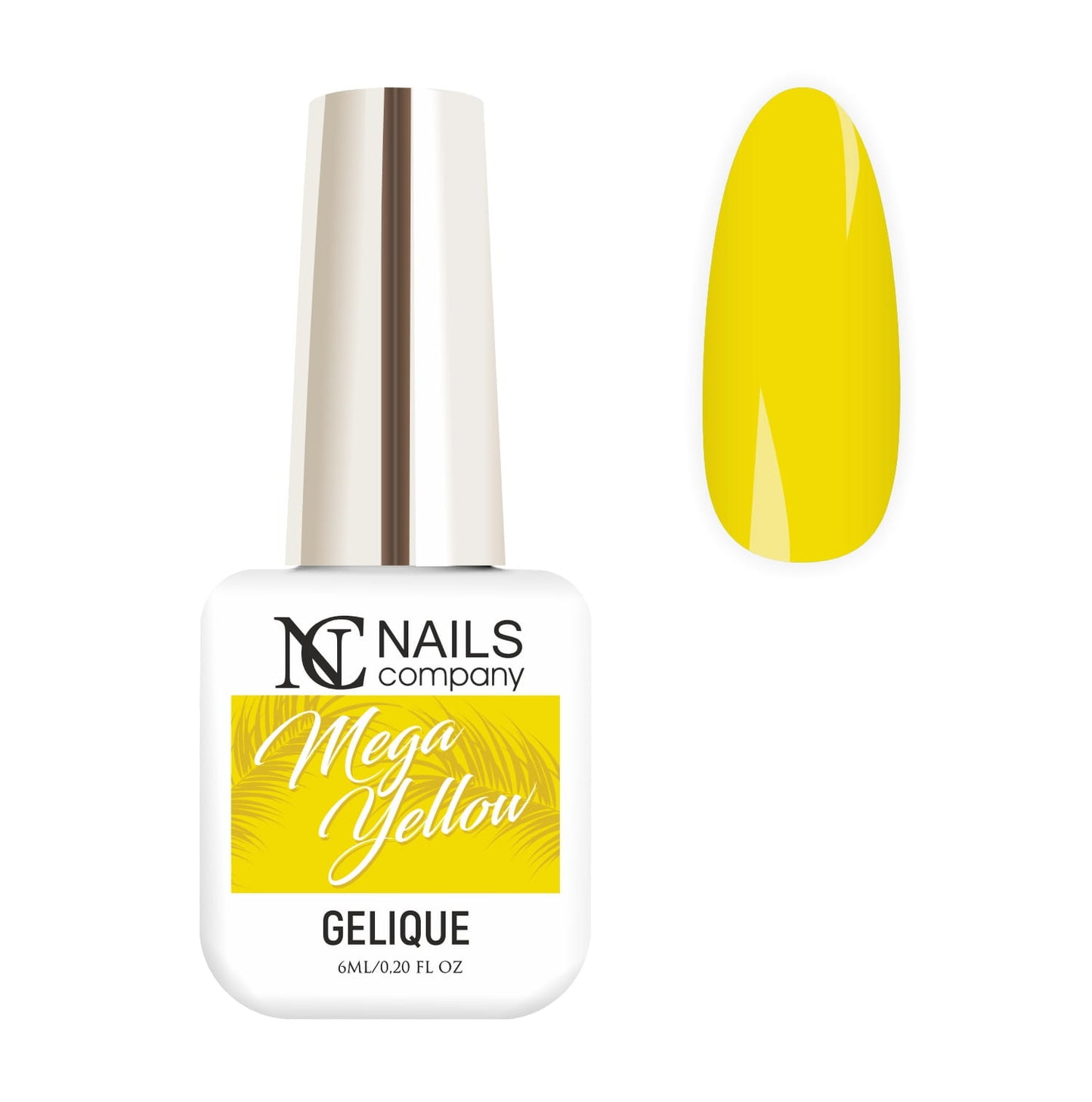 NC VSP Mega Yellow Gelique 6 ml/Nail Talk