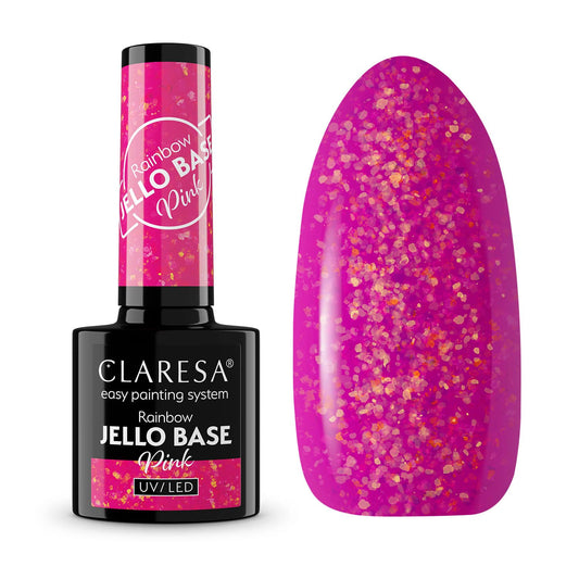 CLARESA RAINBOW JELLO BASE - PINK 5g