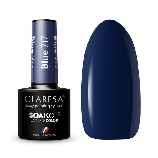 CLARESA Vernis semi permanent BLUE 717 -5g