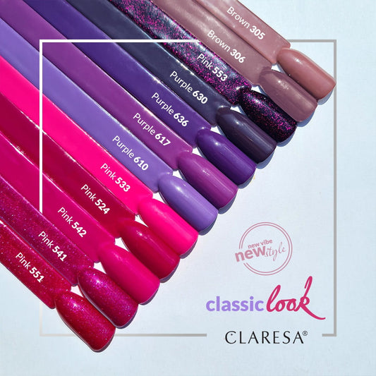 CLARESA Vernis semi permanent BROWN 305 5G