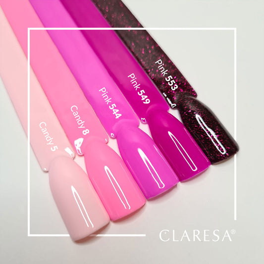 CLARESA Vernis semi permanent CANDY 8 -5g