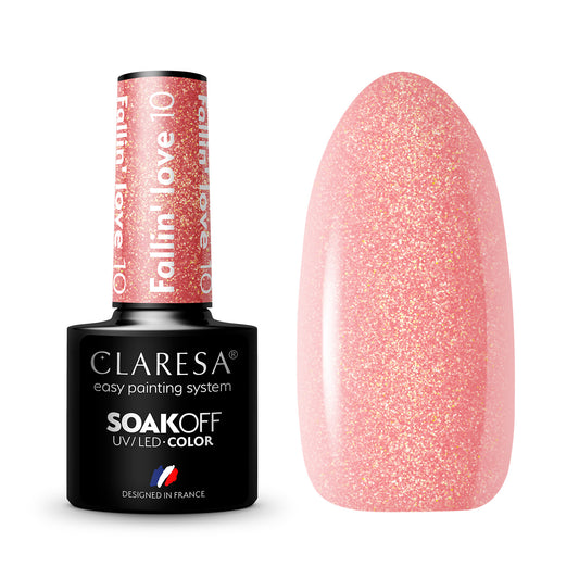 CLARESA Vernis semi permanent FALLIN LOVE 10 -5g