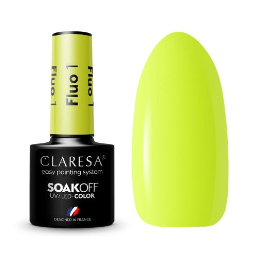 Claresa Vernis semi permanent Fluo 1