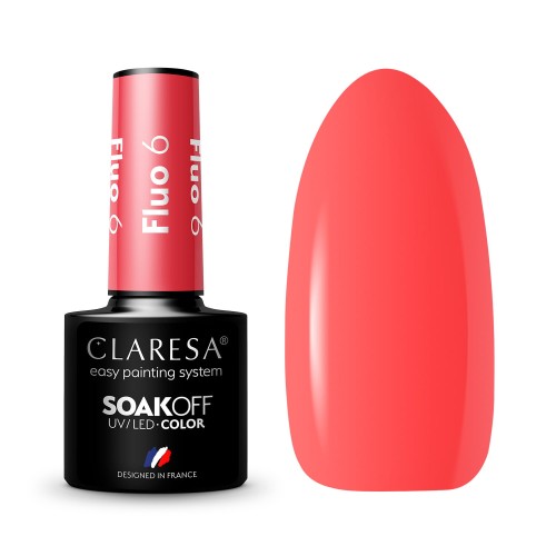 Claresa Vernis semi permanent Fluo 6