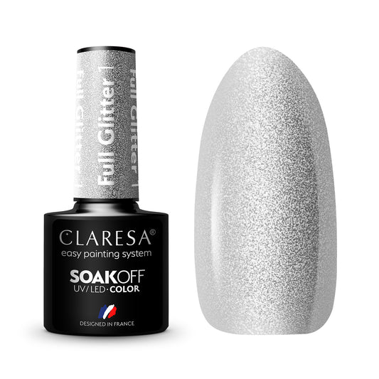 Claresa Vernis semi permanent FULL GLITTER 1 -5g