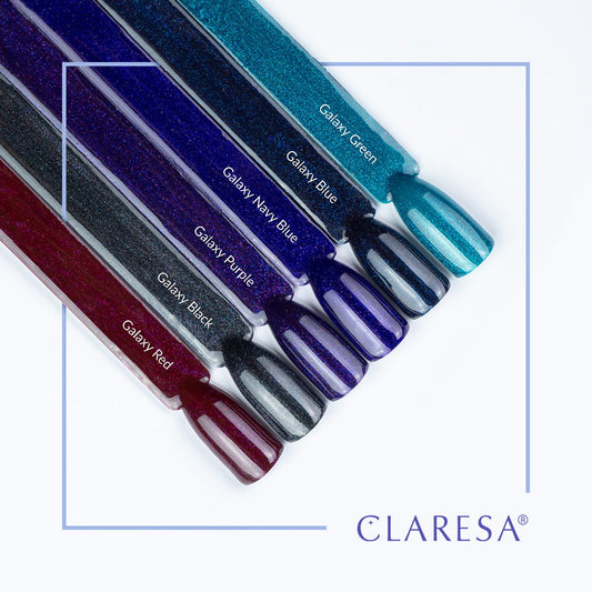 CLARESA Vernis semi permanent GALAXY RED 5g