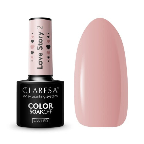 CLARESA Vernis semi permanent LOVE STORY 2