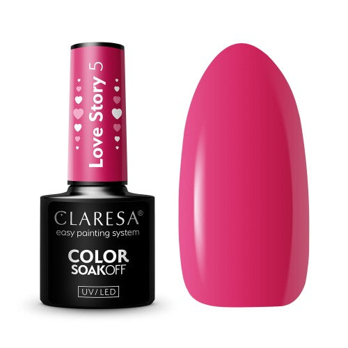 CLARESA Vernis semi permanent LOVE STORY 5