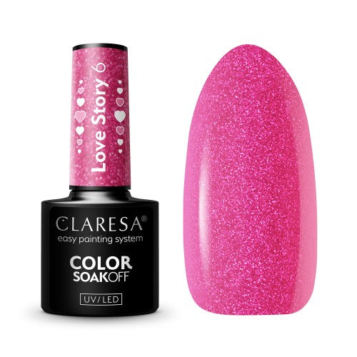 CLARESA Vernis semi permanent LOVE STORY 6