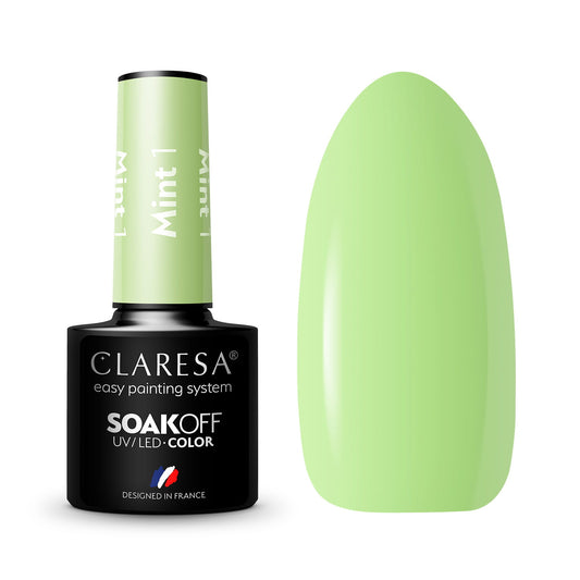 CLARESA Vernis semi permanent MINT 1 -5g