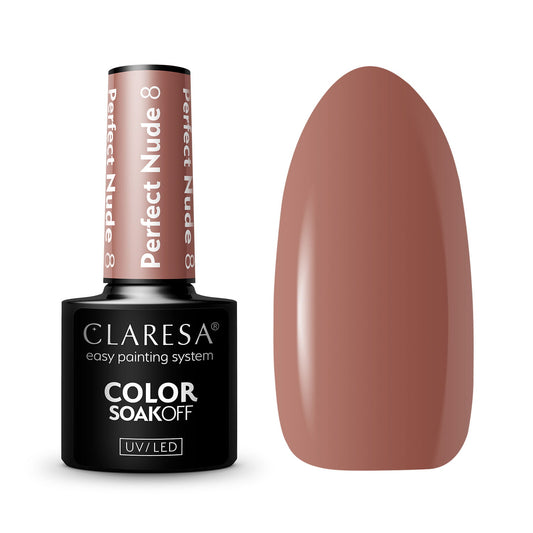 Claresa Vernis semi permanent PERFECT NUDE 8