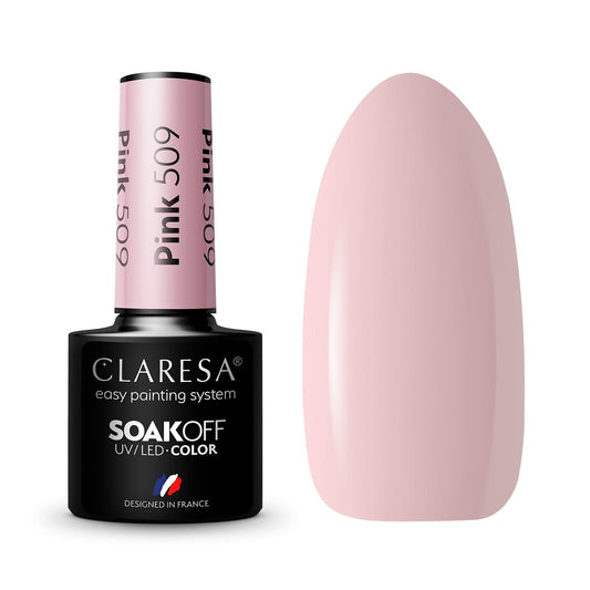 CLARESA Vernis semi permanent PINK 509 -5g