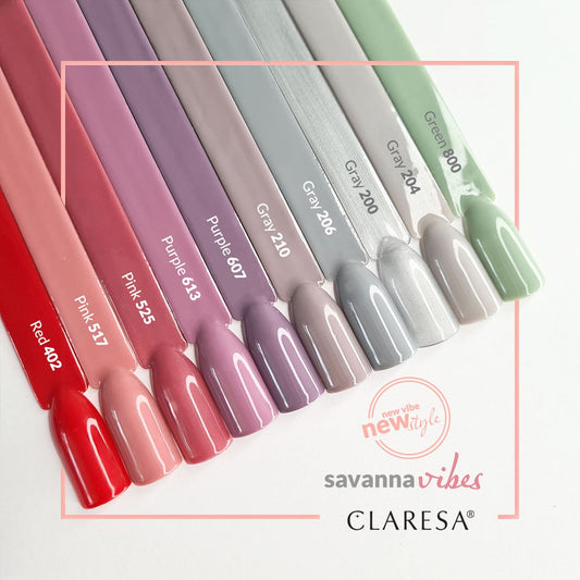 CLARESA Vernis semi permanent PINK 525 -5g