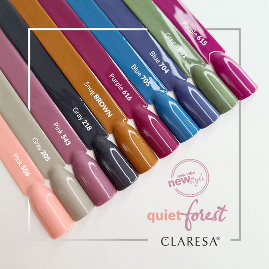 CLARESA Vernis semi permanent PURPLE 616 -5g