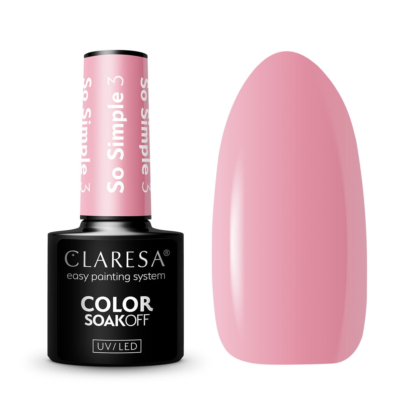 CLARESA Vernis semi permanent So Simple 3- 5g