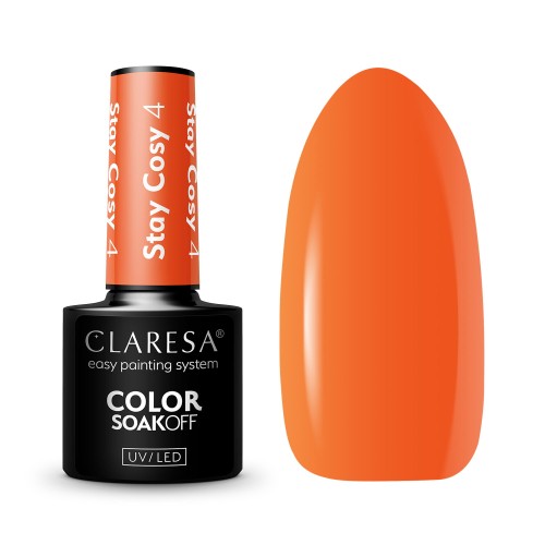 CLARESA Vernis semi permanent Stay Cosy 4