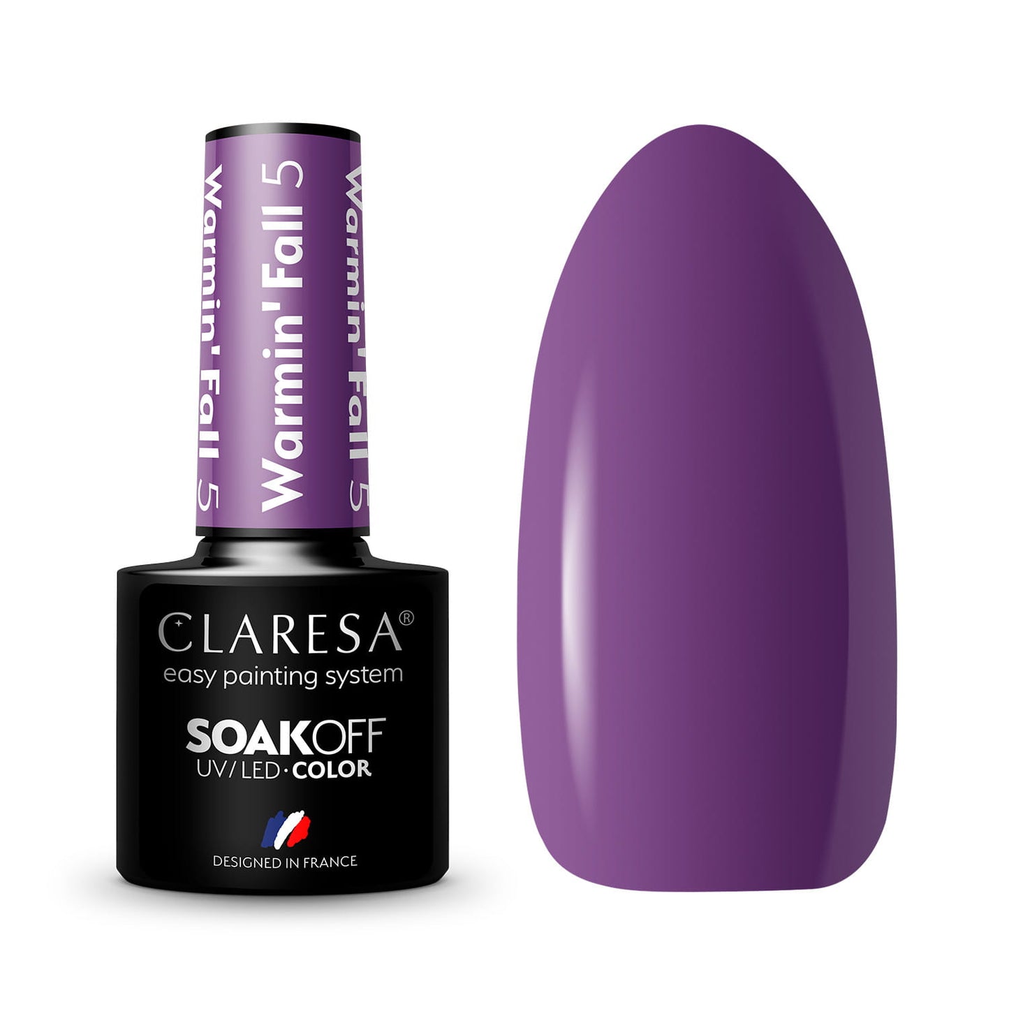 CLARESA Vernis semi permanent Warmin' Fall 5