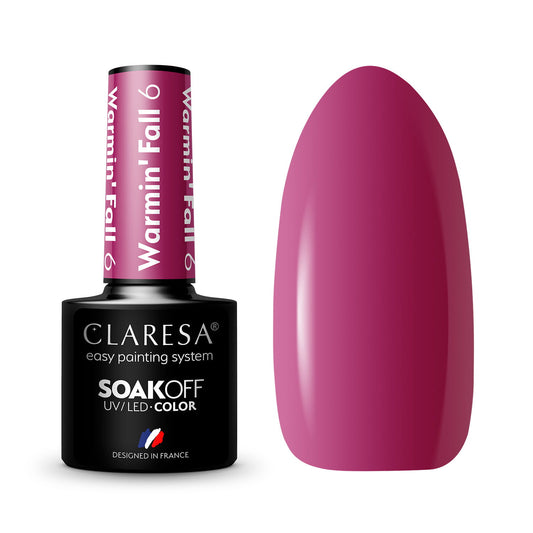 CLARESA Vernis semi permanent Warmin' Fall 6
