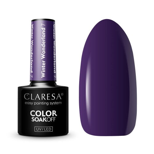 CLARESA Vernis semi permanent Winter Wonderland 7 - 5g