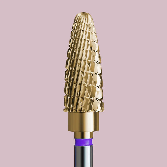 Fraise en Carbure Grain Violet - Forme arrondie 5 mm