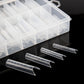 NC Dual Form Square Down-totally clear 120 pcs