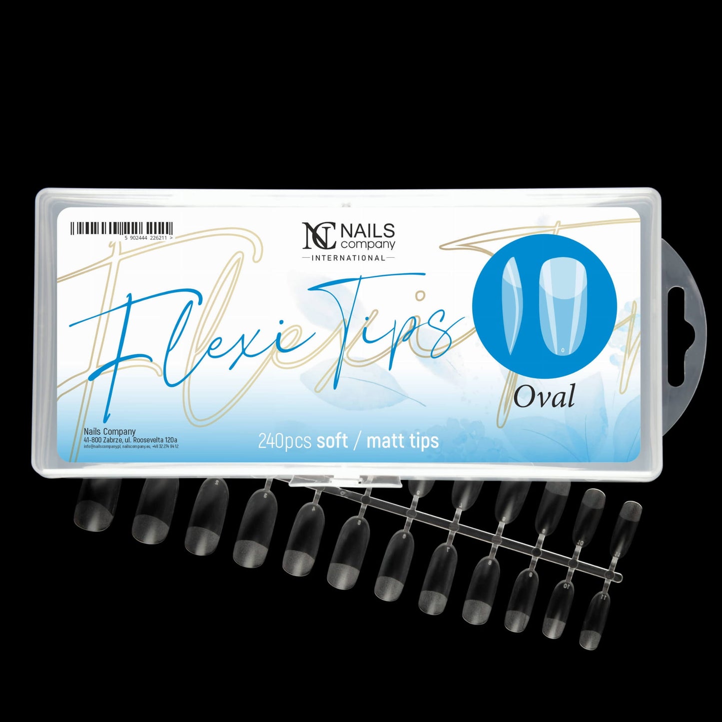 NC Flex Form OVAL-totally clear
