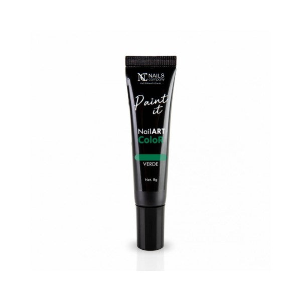 NC Paint It NailART Color VERDE  8g