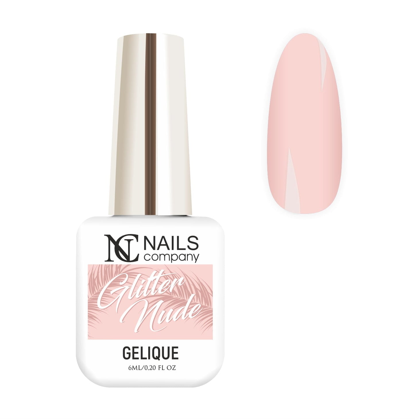 NC VSP Glitter Nude Gelique 6 ml/Boho Vibes
