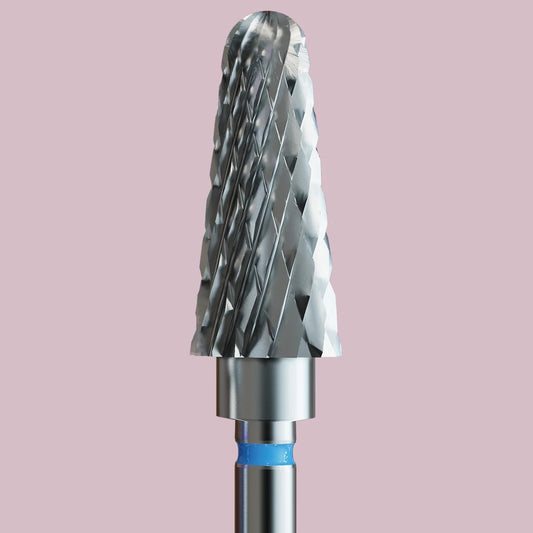 Fraise en Carbure Grain Bleu - Fome Conique 6 mm