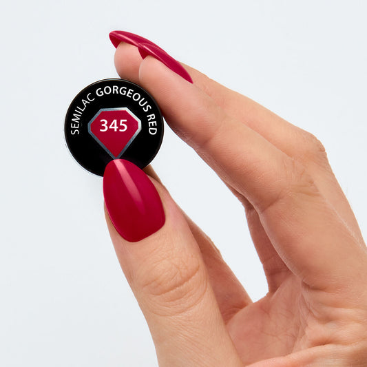 Vernis semi permanent 345  Gorgeous Red 7ml