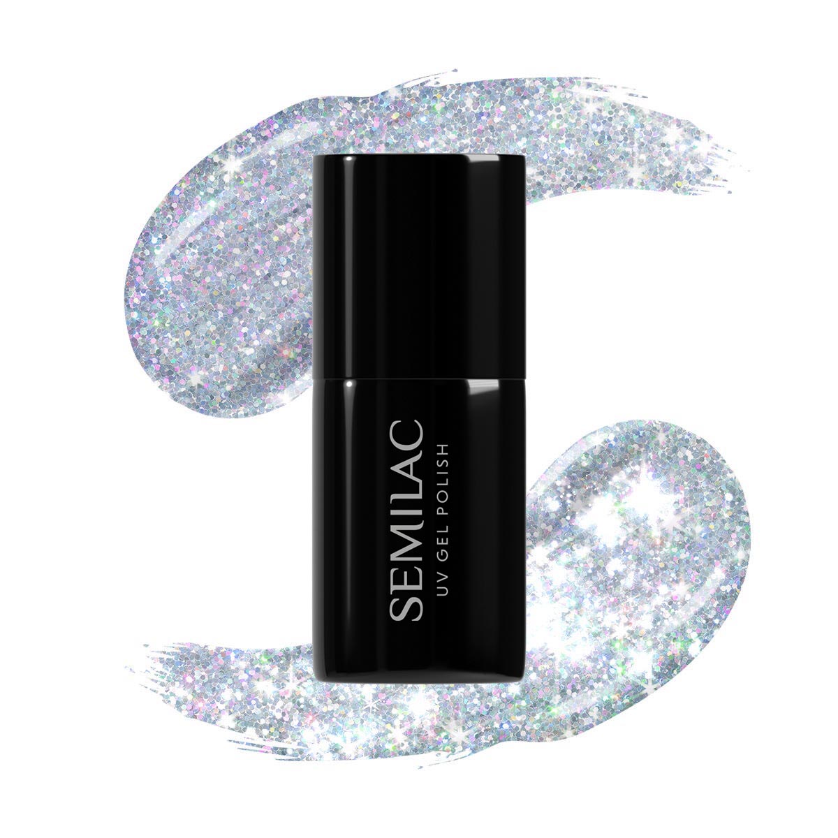Vernis semi permanent 460  Silver Fireworks 7ml