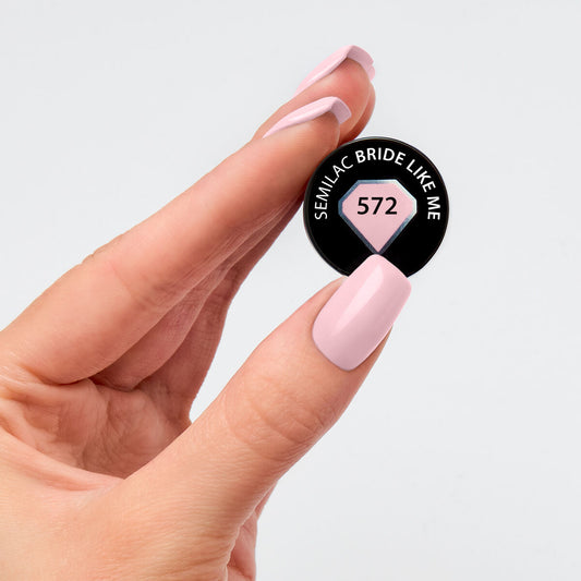 Vernis semi permanent 572 Bride Like Me 7ml
